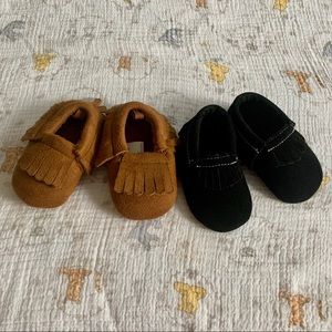 $6 - Faux Leather Baby Shoes
